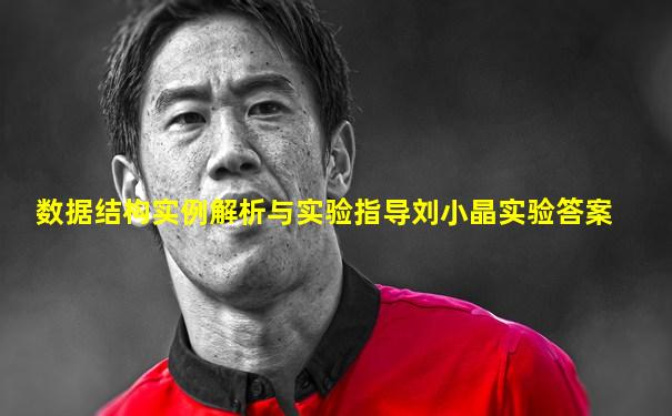 数据结构实例解析与实验指导刘小晶实验答案